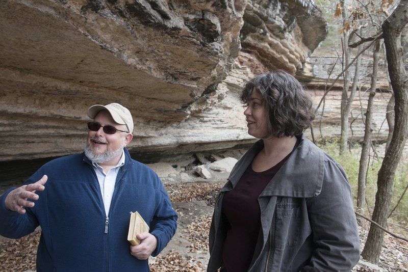 Ozark bluffs preserve stories about first residents
